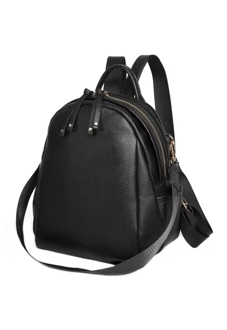 Кожена раница Sadly - Черен