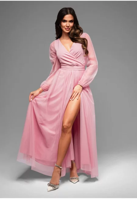 Макси вечерна рокля LACRICA LA-OM-DLR008