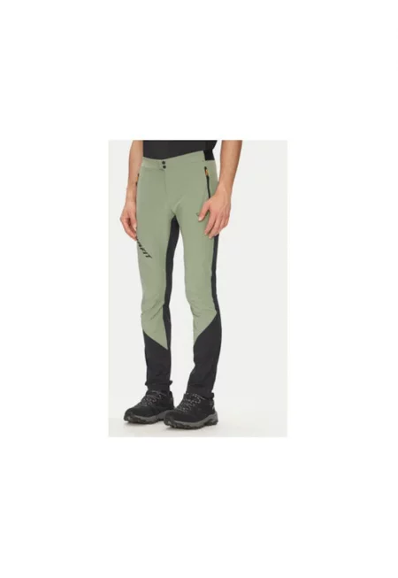 Мъжки спортни панталони -  5291 SAGE - полиамид - зелени
