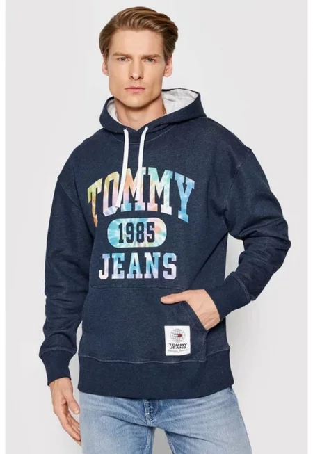 Мъжки суичър  DM0DM12350 - Син