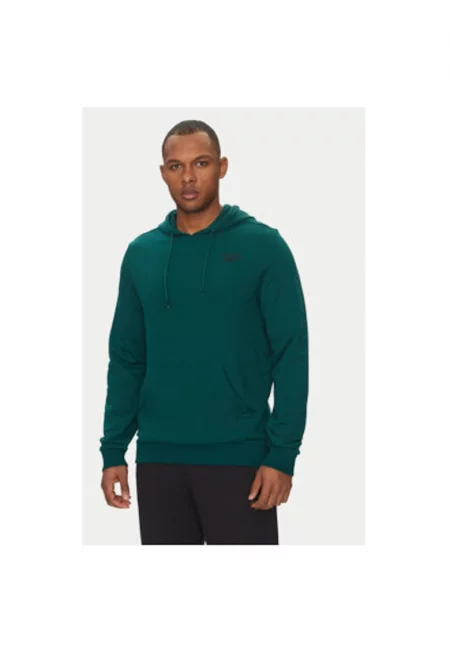 Мъжки суитшърт  100217207 - памук/полиестер - зелен