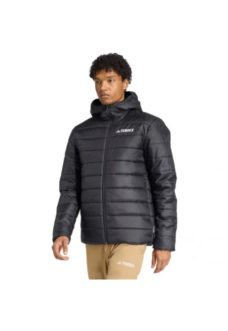 Мъжко спортно яке -  Terrex Multi Essentials - Climawarm - черно - техническа материя