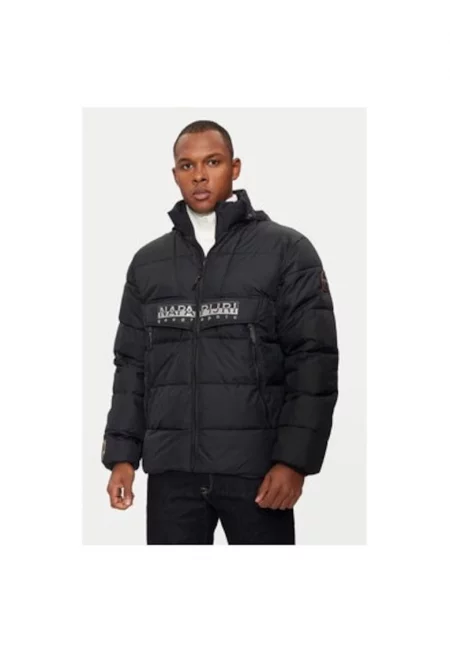 Мъжко яке -  304196812 - Полиамид - Черно - Черен