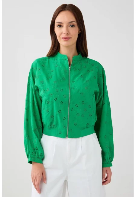 Памучно яке от ажур