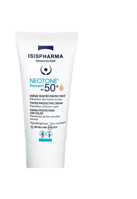 Предзащитен оцветяващ крем Neotone Prevent SPF50+ - 30 ml - Isispharma