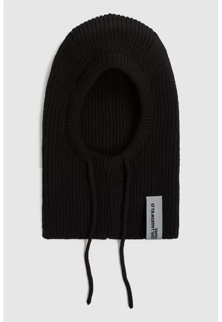 Рипсена балаклава с връзка за регулиране