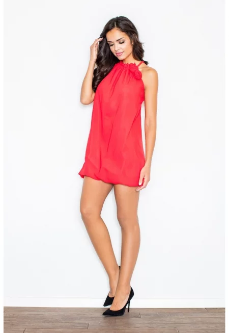 Рокля  елегантна лятна - полиестер