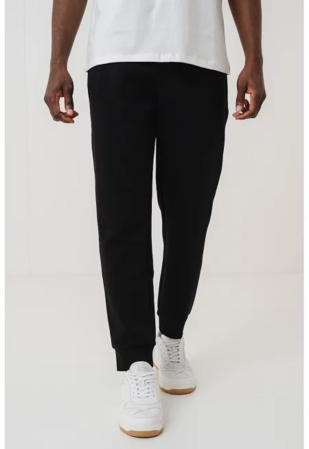 Скосен спортен патналон - Черен