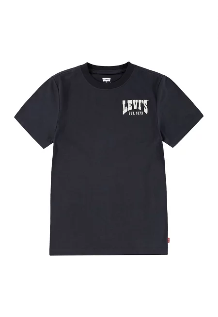 Тениска с овално деколте и шарка