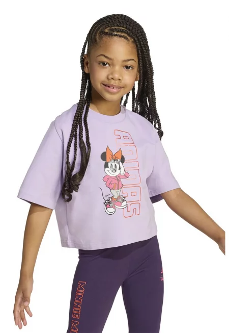 Тениска с принт на Minnie Mouse
