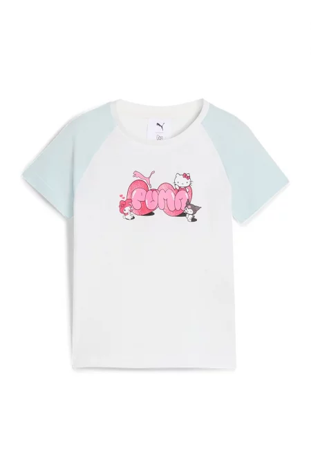 Тениска с шарка на Hello Kitty