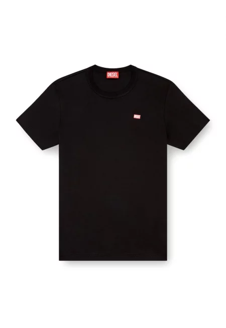 Тениска T-Miegor с лого - Черен