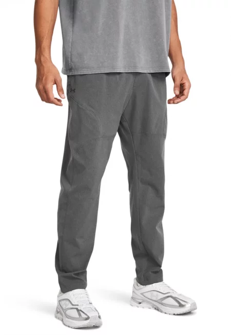 Тренировъчен панталон със средновисока талия - Tъмносив