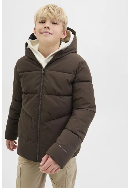 Ватирано зимно яке с джобове