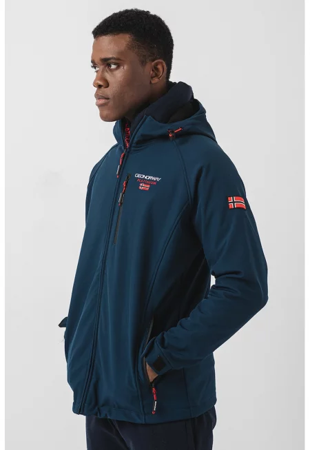 Яке Takito с лого - Петролно синьо