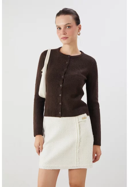 Жилетка с копчета и пришити джобове