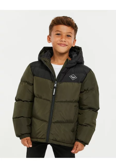 Зимно капитонирано яке с качулка