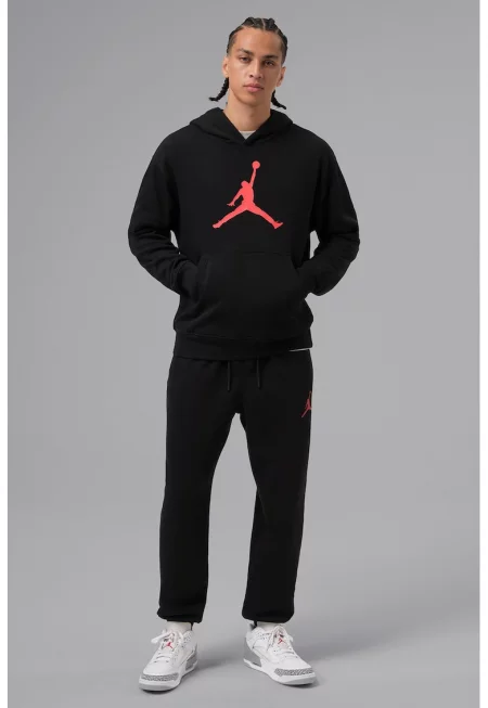 Баскетболен панталон Jordan Jumpman от полар - Черен