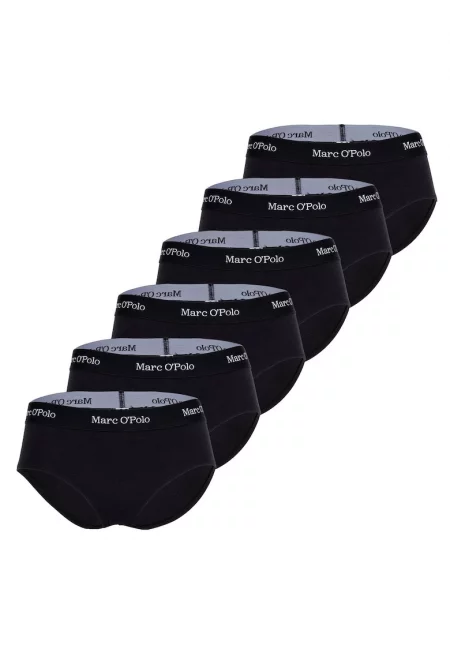 Бикини хипстър с лого - 6 чифта