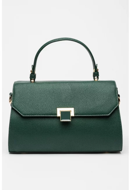 Чанта за рамо от еко кожа с отделяща се презрамка