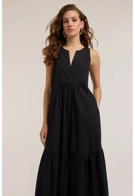 Дълга памучна рокля