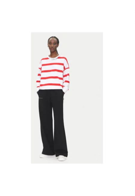 Дамска блуза Emporio Armani  7W000163 AF12951 - Памук - Бял/Червен