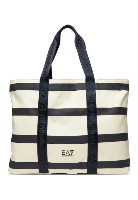 Дамска чанта -  Emporio Armani - бял/черен - универсална
