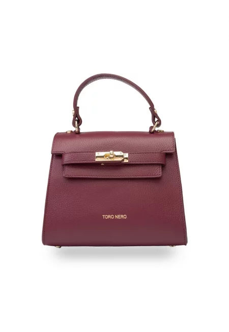 Дамска чанта от естествена кожа - зелена - Bordeaux