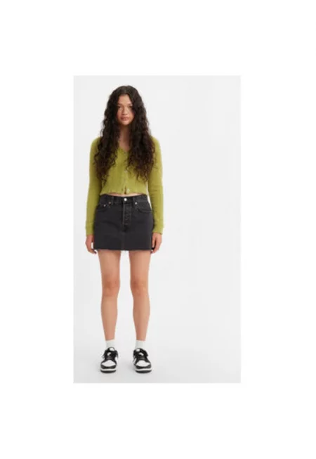 Дамска пола  301836018 - Памук - Черен - Черен