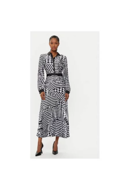 Дамска рокля -  304449055 - Полиестер - Черна - Черен