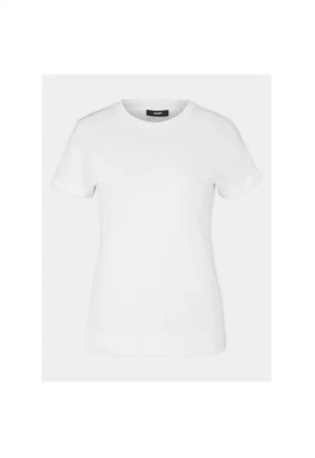 Дамска тениска -  304122958 - Органичен памук - Бяла