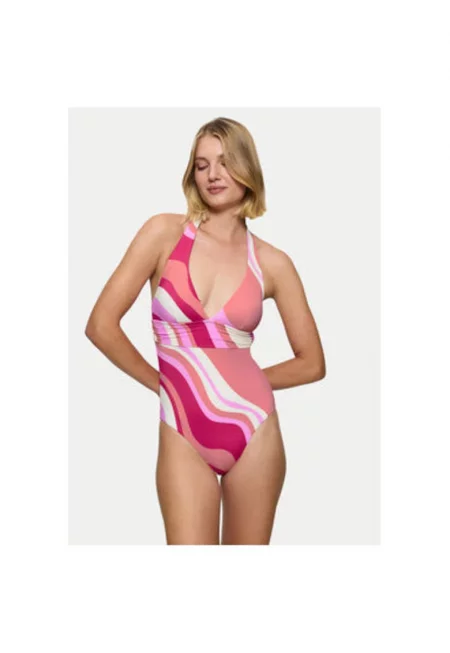 Дамски бански костюм . - Розово