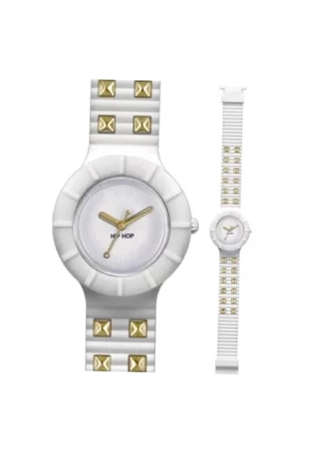 Дамски часовник - Хип-хоп - Рок 1350047260 - Бял