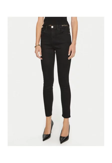 Дамски дънки -  304776434 - Памук - Черен - Черен