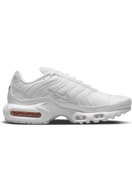 Дамски маратонки  Air Max Plus - бели - синтетичен материал - повишен комфорт - Бял