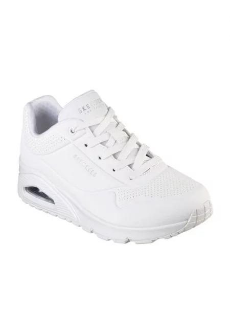 Дамски обувки  689578 - Текстил - Бели