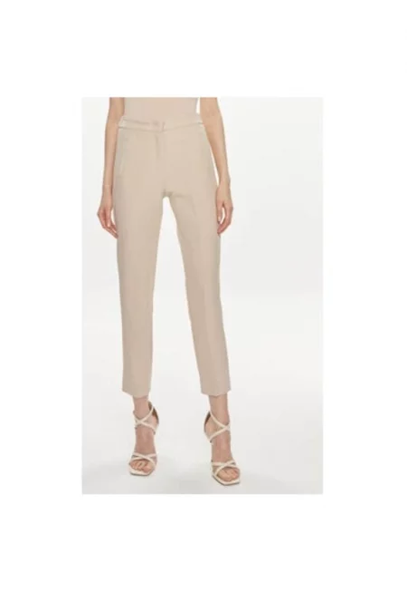 Дамски панталон -  304172786 - Полиестер - Бежов