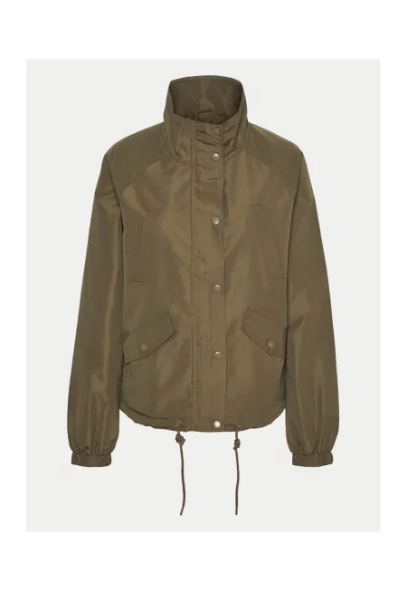 Дамско яке -  303614614 - Кафяво - Полиестер