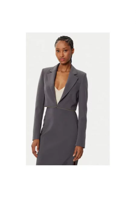 Дамско яке - Ринасименто - 305119070 - Полиестер - Сив - Сив