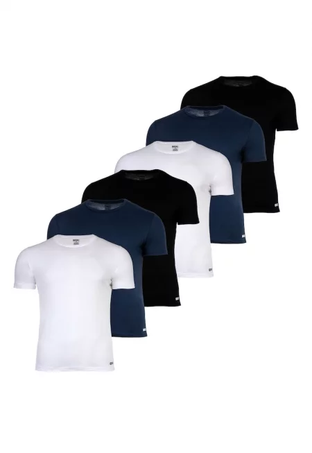 Домашна памучна слим тениска - 6 броя