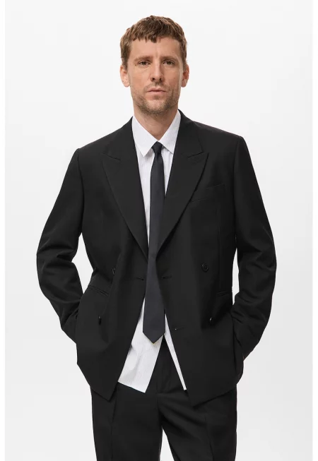 Двуредно сако с вълна