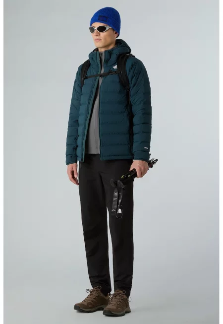 Еластично яке за хайкинг Abseil с качулка - Петролно синьо