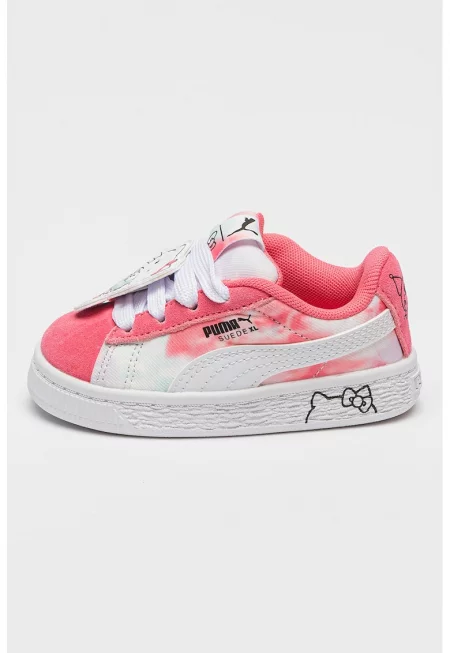 Hello Kitty & Friends Tie-dye Sneackers With Suede Trims