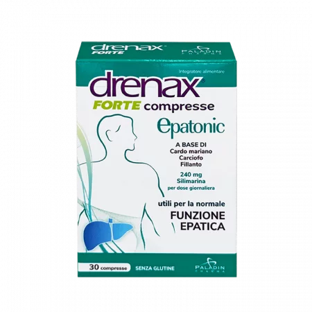 Формула за черния дроб и жлъчката – хепатоник - Дренакс - Drenax® Forte – с бял трън, артишок и селен, 30 таблетки