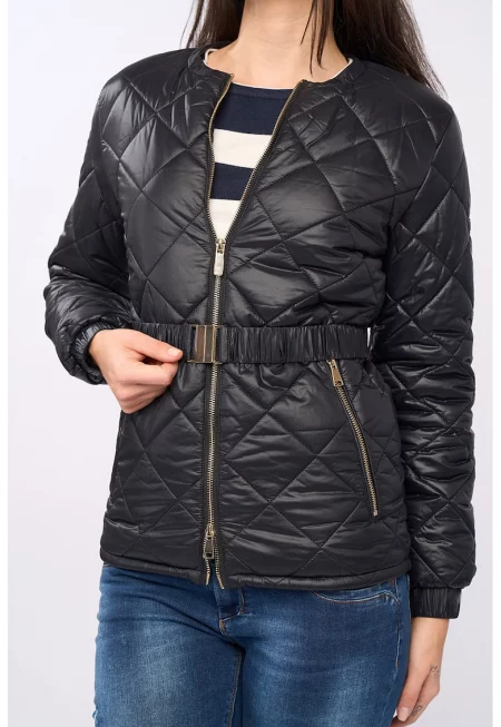 Капитонирано яке с еластични маншети