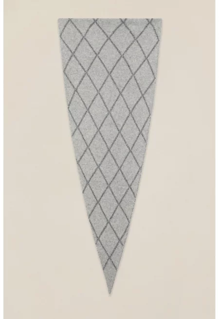 Кариран шал - Сив