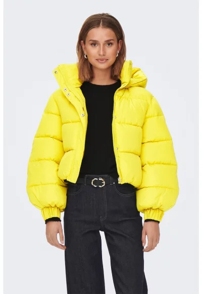 Късо зимно яке Morgan с бухнали ръкави