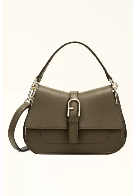 Кожена чанта Flow с отделяща се презрамка