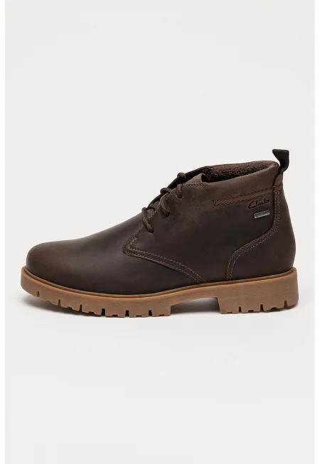 Кожени боти Berhill с Gore-Tex - Кафяв