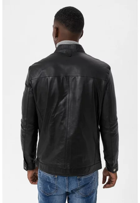 Кожено яке с цип